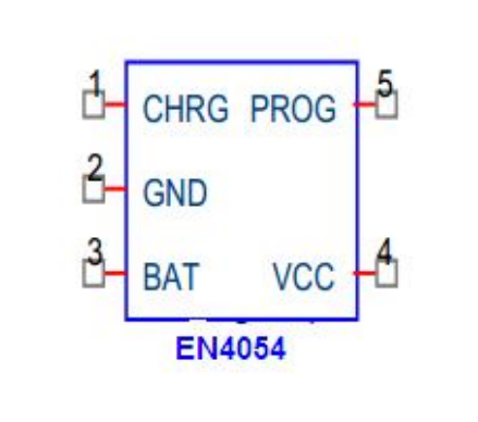 英銳恩科技鋰電池充電控制芯片腳位封裝定義圖