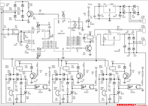 PIC單片機控制的電話小總機